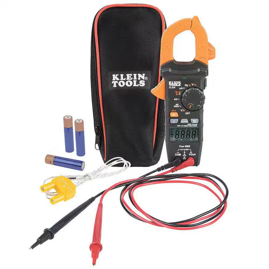 400 Amp HVAC Digital Clamp Meter, AC Auto-Ranging